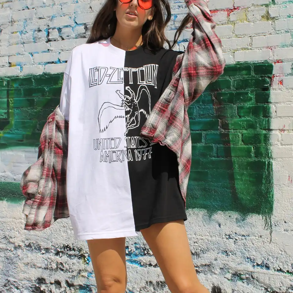 How To Style An Oversized T-shirt With 17 Ways